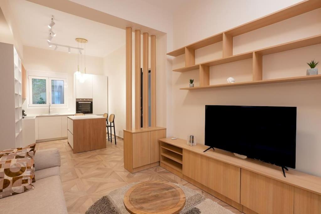 Ferienwohnung The Downtown Oasis 4' To Panormou Metro Station Athen Exterior foto